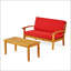 Causeuse et table basse Peyton-768254701