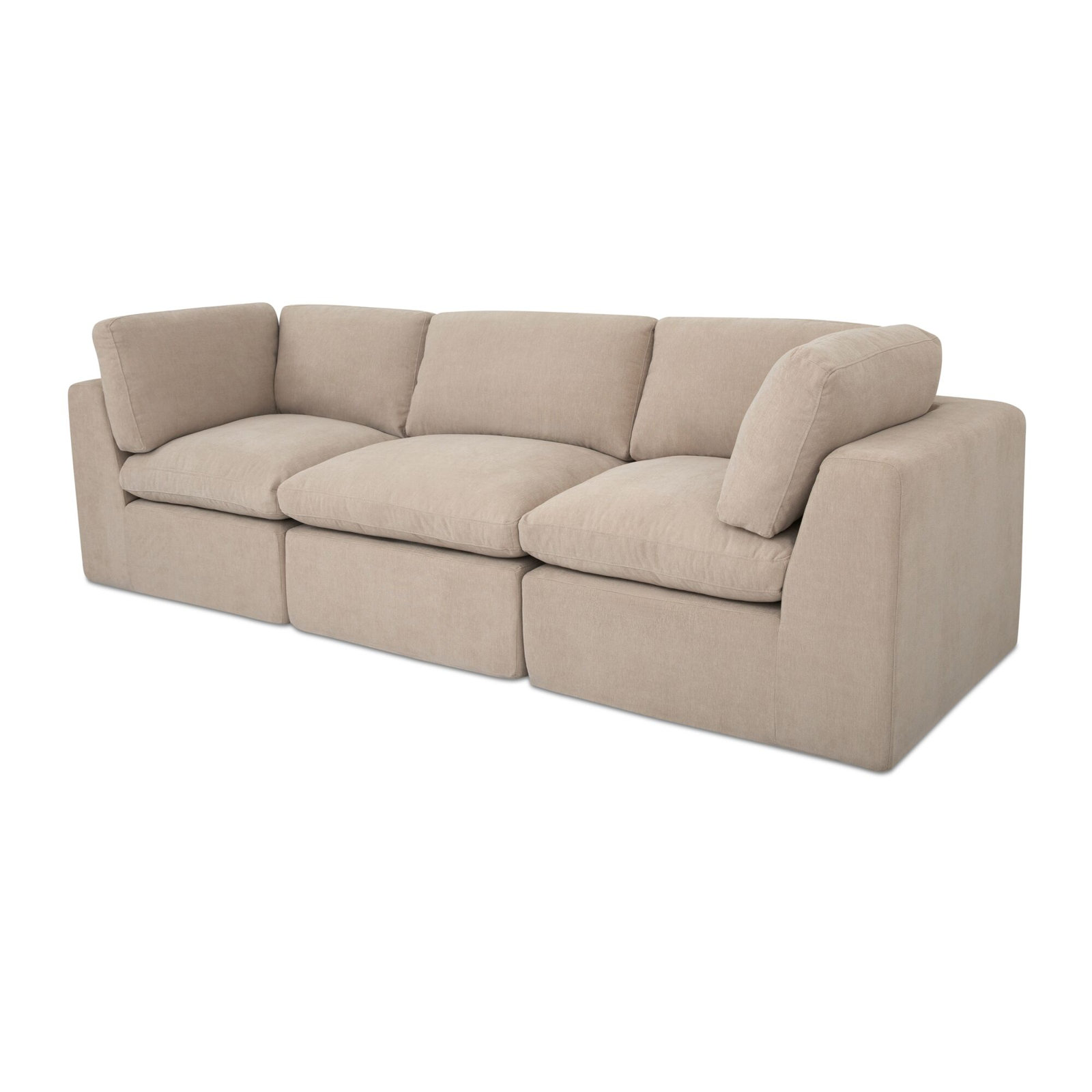 Calder 109" Modular Sofa, Beige