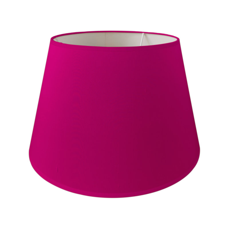 Silk Empire Lamp Shade ( Uno ), Hot Pink, 30cm H x 45cm W x 30cm D