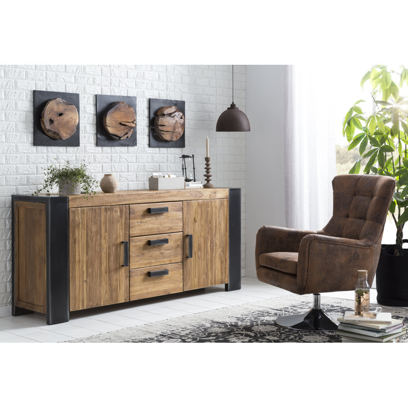 Marjo Handmade Abstract Wall Decor on Solid Wood