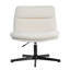 Chaise de bureau commerciale rembourrée à dossier moyen et rembourrée