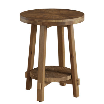 Solid Wood End Table