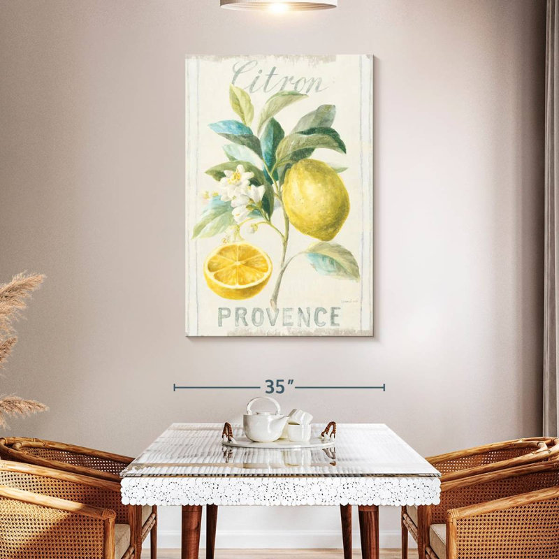 Yarlin Floursack Lemon IV, 48" H x 32" W
