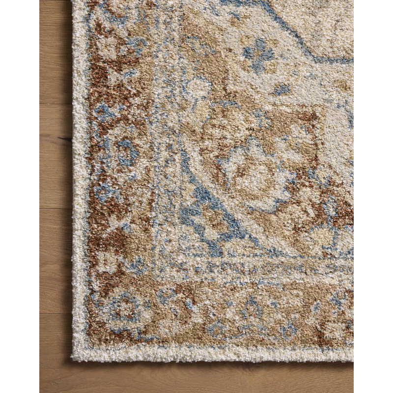 Devara Natural / Multi Area Rug, Rectangle 3'7" x 5'7"