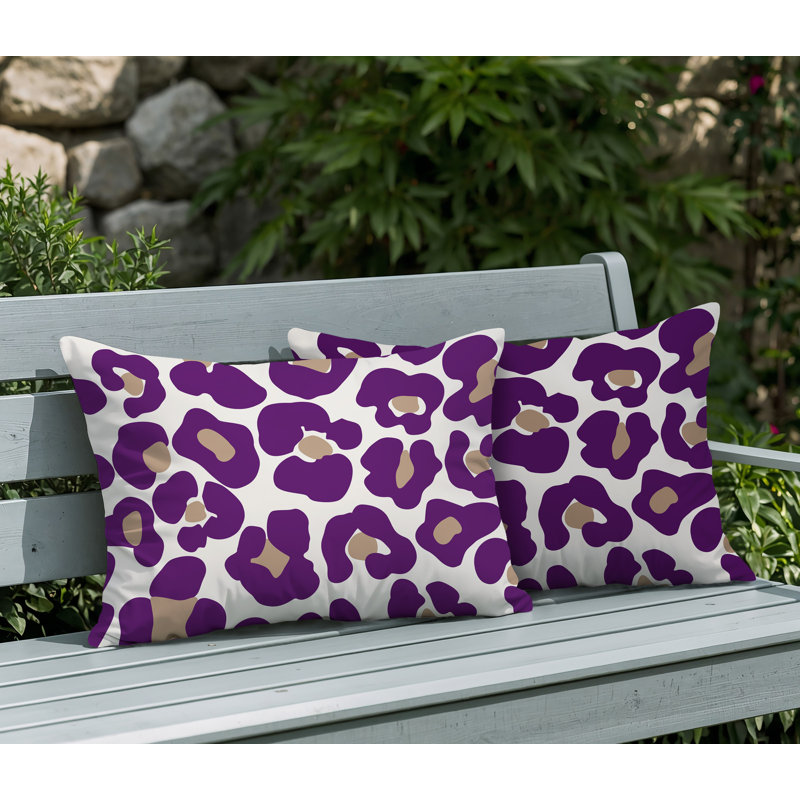 Coussin intérieur / extérieur Davi, 20x14, Purple