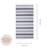Chanyah Striped Turkish Bath Towel with Terry on One Side, Luxe Beach Peshtemal, 100% Organic Turkish Cotton, 68” x 37”-53736981