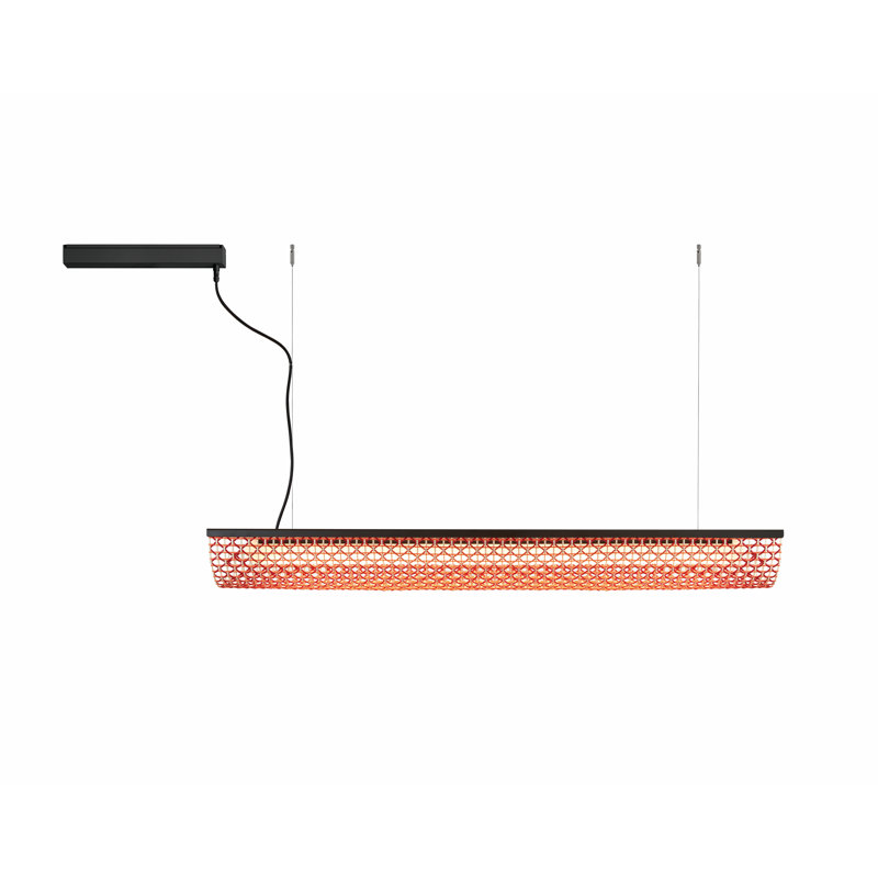 Nans Balis - Luminaire suspendu d'extérieur à intensité variable à DEL 0 / 1-10V S / 140 - Cadre brun graphite, Beige