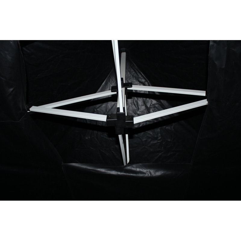 Hunting Blind Instant Pop Up Tent 5ft x  5ft Aluminum Frame with Guy Ropes and Stakes