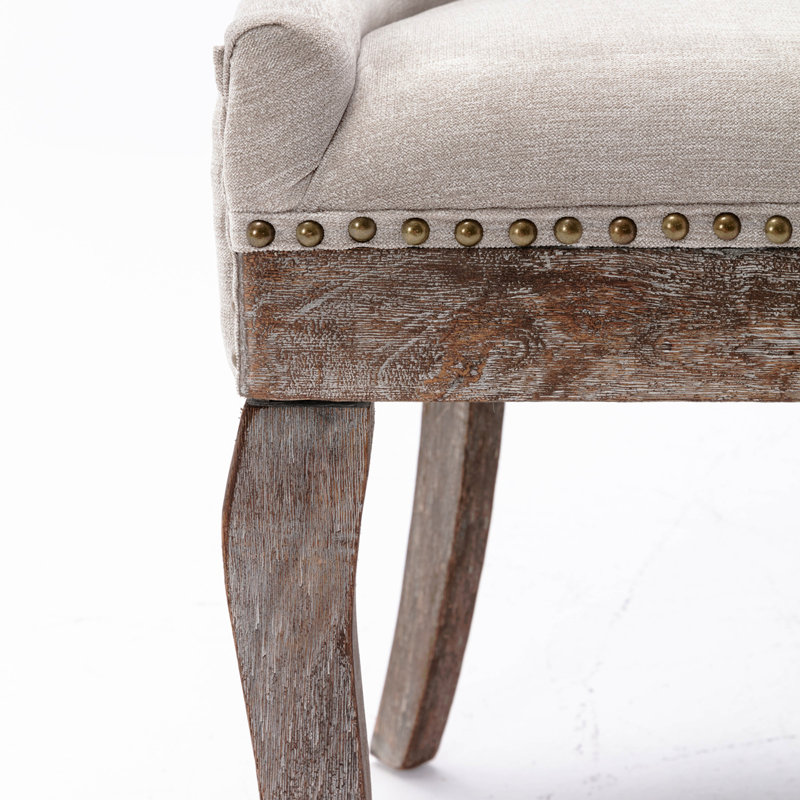 Furniture, chaise de salle à manger d'appoint, Beige