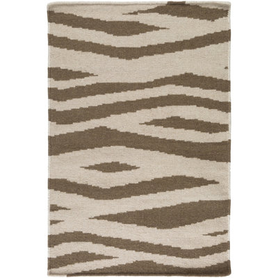 Araliya Wool Geometric Indoor Rug