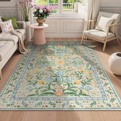  Tapis lavables antidérapants Boho