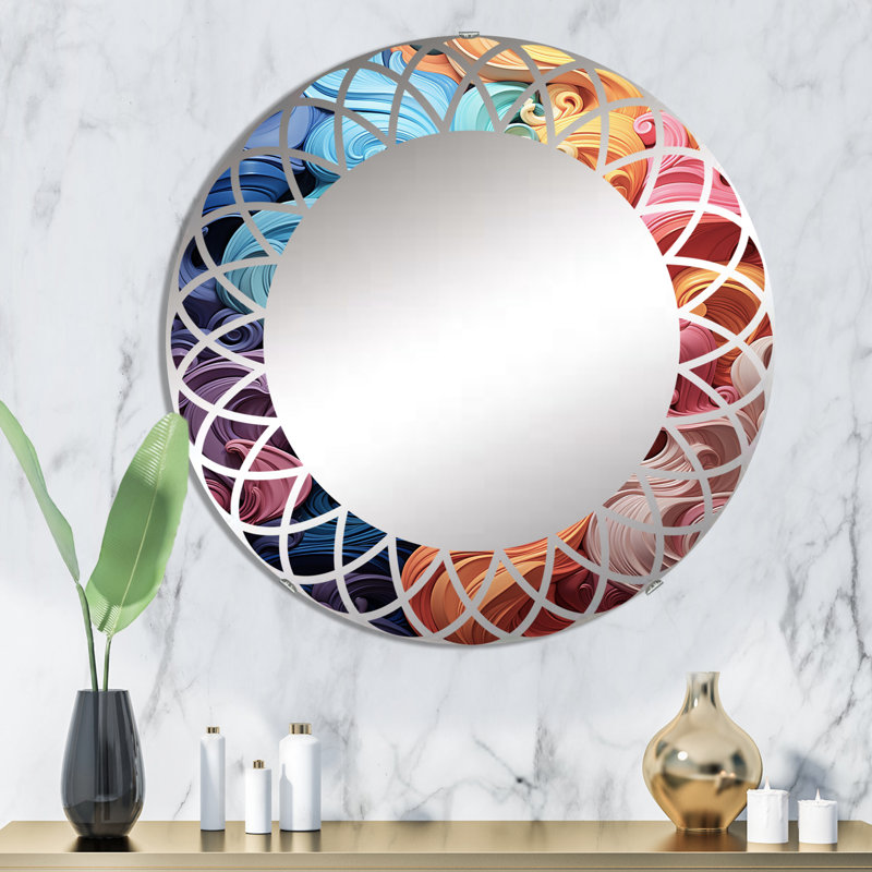 Bataan Circle Mirror, 32" x 32"