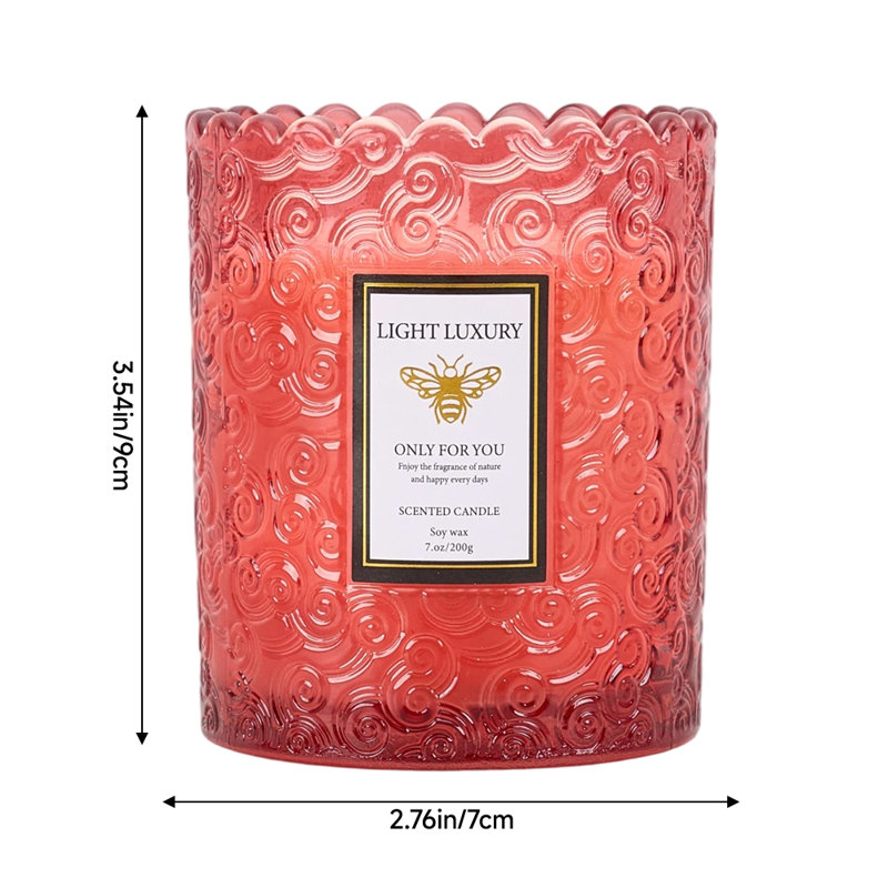 9x7x7 Wax Melt, Red