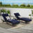 Outdoor Wicker Long Reclining  Lounge Chair Set of 2-1698292683