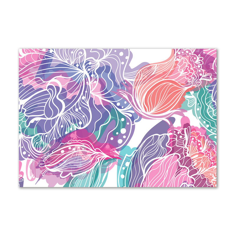 Magic Flowers - Wrapped Canvas Print