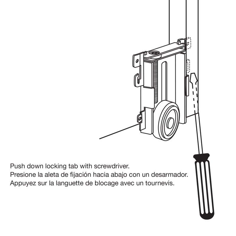 Prime-Line Flat Mirror Door Roller