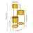 Corner Foldable Flower Pot Stand Ladder Plant Rack For The Courtyard Garden, Living Room-592424533
