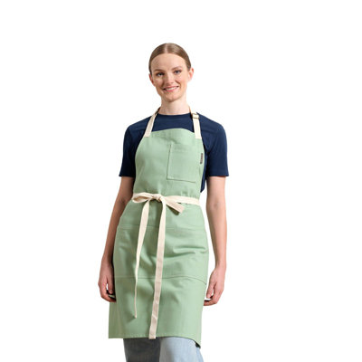 Bib Apron with Pockets