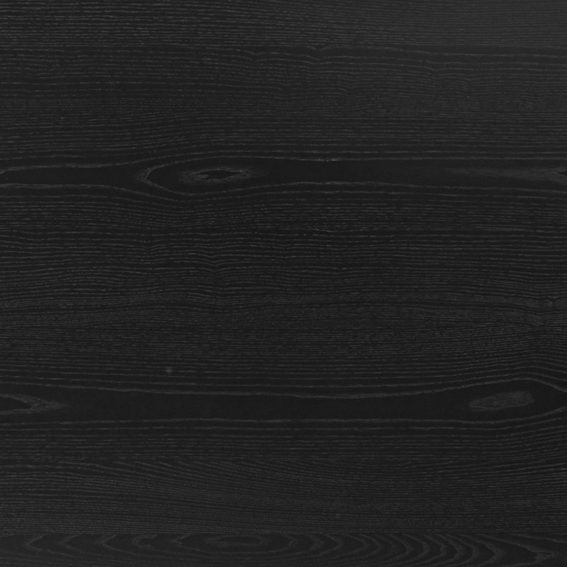 Ash Dining Table, Black