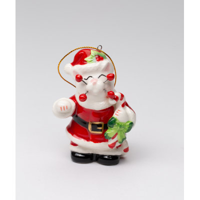 Ornement suspendu Santa Cat