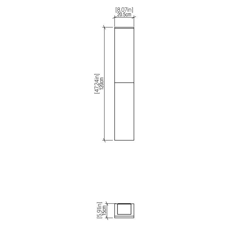 Onda 1 - Light LED Flush Mounted Sconce, Maple