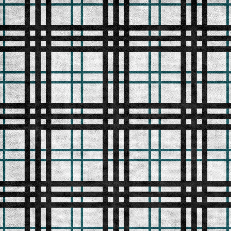 Bath Towel, White/Midnight Green/Black, Polyester/Cotton Blend