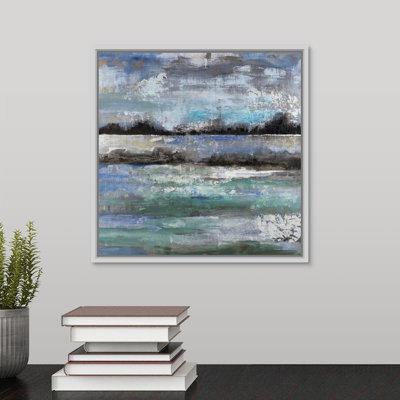 « lake ile », peinture sur toile