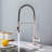 Kitchen Faucet With Pull Down Sprayer Industrial 1 Handle 1 Hole Or 3 Hole Faucet For Farmhouse Camper Laundry Utility Rv Wet Bar Sinks-121209958