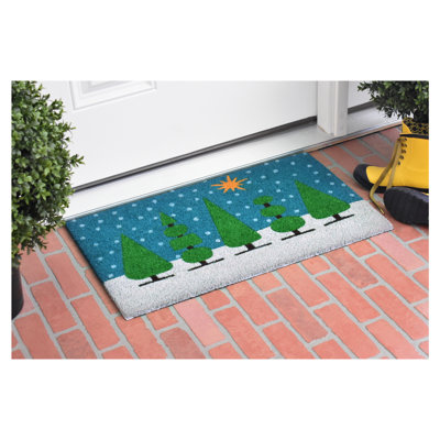 Harte Non-Slip Christmas Outdoor Doormat