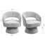 Fauteuil d'appoint en velours côtelé Wakia-764294257