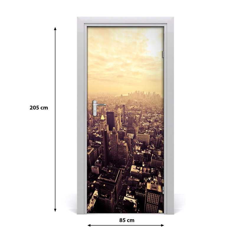 Manhattan New York, USA Door Decal