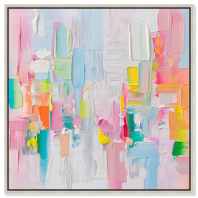 Color Symphony II Canvas Spring Abstracts by Art Remedy