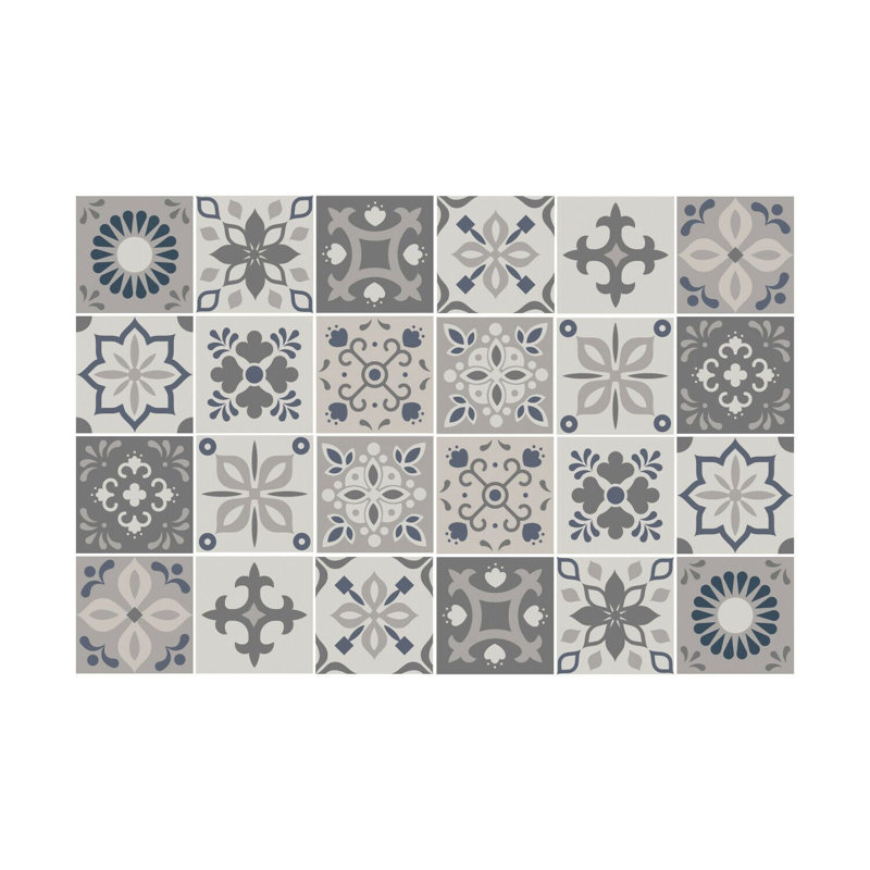 5.91 in. W x 5.91 in. L Shower Peel and Stick Field Tile