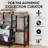 REVOLV 36-Inch Tall Record Player Stand With Vinyl Storage For 300+ Records - Heavy-Duty 700+ Lb Capacity Turntable Stand With 3-Tier Shelf Design And Front Album Display