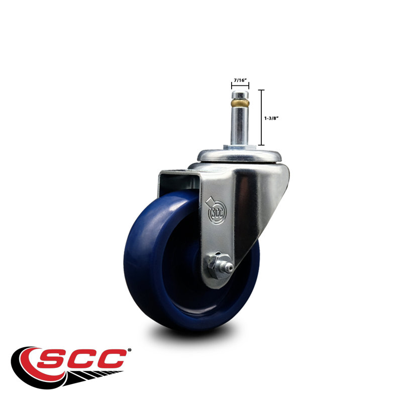 Stem Caster with Total Lock Brake