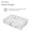 Swiss Madison St. Tropez 16.125" White Ceramic Rectangular Wall Mount Bathroom Sink with Overflow