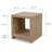Solid Wood End Table