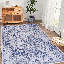 6X9 Area Rug Washable Low-Pile Non-Slip Non-Shedding Foldable Kid Pet Friendly For Living Room Bedroom Kitchen