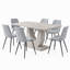 Ensemble de salle à manger 7 pièces Modern-130175066-130175068