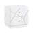 Glamorous Geometric Design 2-Drawers Nightstand