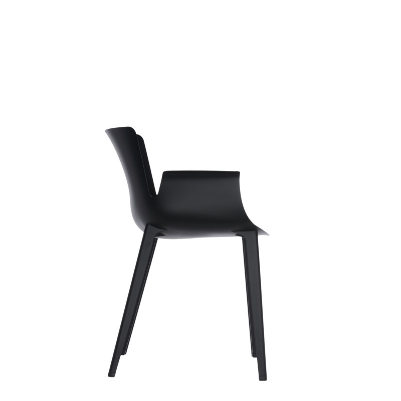 Outdoor Dining Armchair, Black