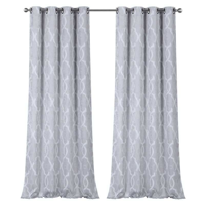 Delron Blackout Sliding Panel Pair, Silver