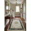 Tapis crème crème 4 x 6 Indo-Nain