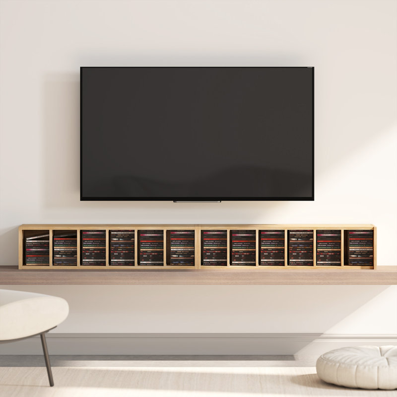 Ardavazt 88.5cm H Media Shelves, Brown