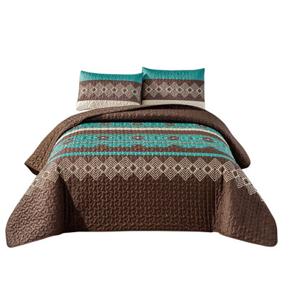 Polyester Patchwork Coverlet