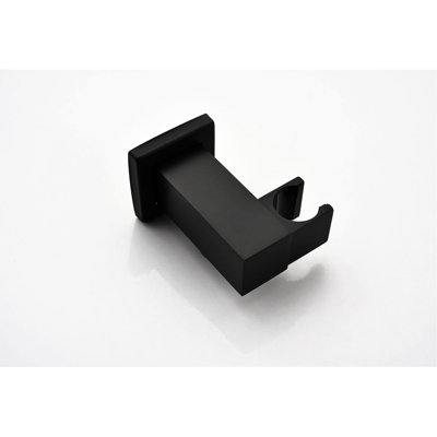 Douche murale noire matte - pomme de pluie de 10 po, fabrication en laiton et en acier inoxydable, buse autonettoyante, débit d'eau élevé, avec tête de montage noire, fabrication robuste en acier inoxydable, air
