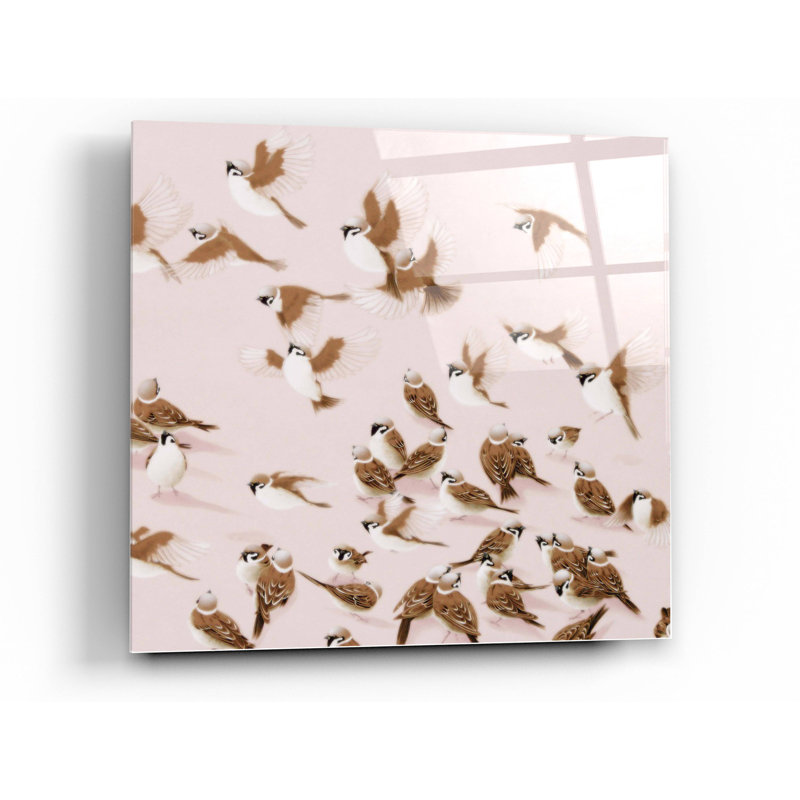 "Sparrow" par Zige Tanabe, H 24 po x l 24 po