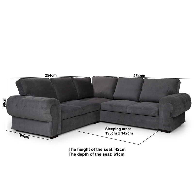 Chrisha Corner Sofa Bed