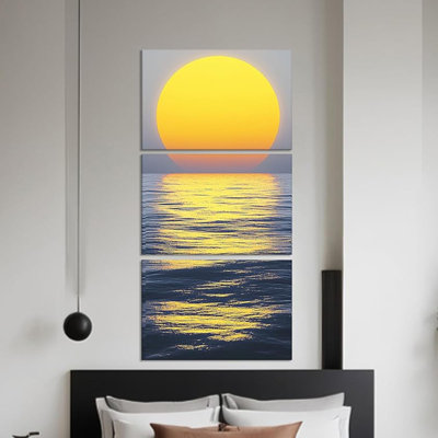 3 Piece Wrapped Canvas Wall Art