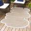 Tapis d'intérieur / extérieur beige / crème Monte Modern-1728938608